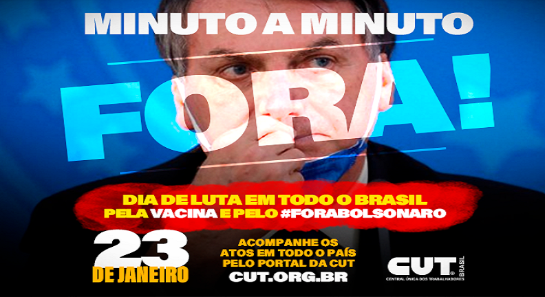 Acompanhe ao vivo os atos por Fora Bolsonaro em todo o Brasil 
