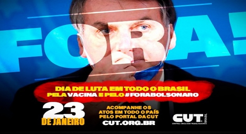 Carreatas por Fora Bolsonaro estão confirmadas em várias cidades em todo o país