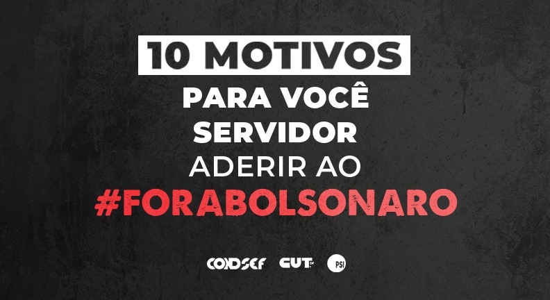 Confira as ações que marcaram lançamento da campanha Fora Bolsonaro