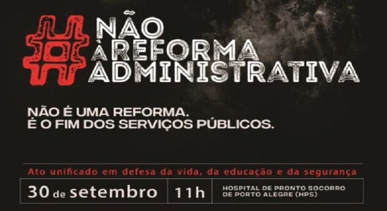 Dia Nacional de Luta terá ato em frente ao HPS, em Porto Alegre