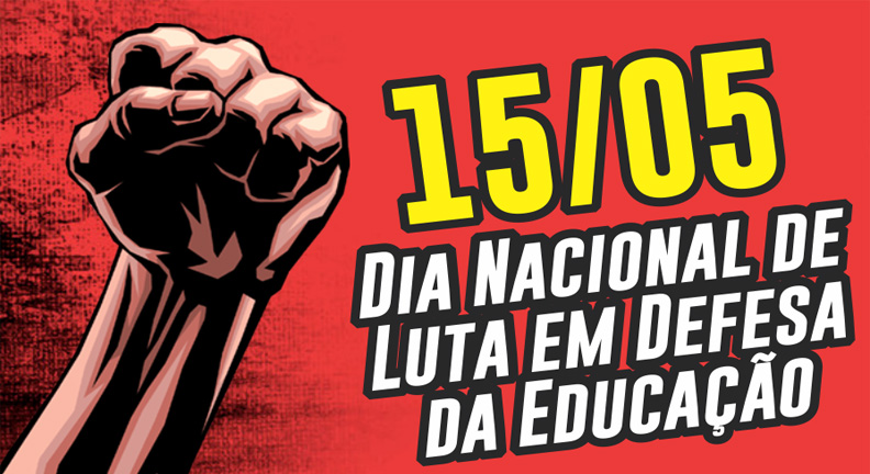 Sinfa-RJ convoca servidores para ato da Greve Nacional da Educação!