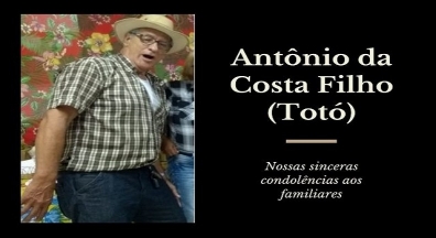 Antônio da Costa Filho (Totó), presente!