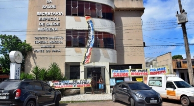 Manifestação indígena em Macapá fecha agência do DSEI e paralisa expediente