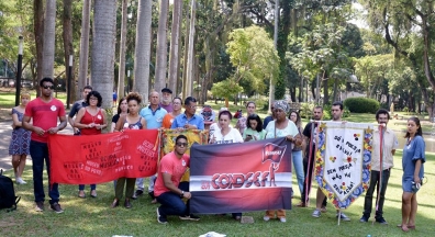 Protesto no Palácio do Catete reforça luta contra MP que extingue o Ibram
