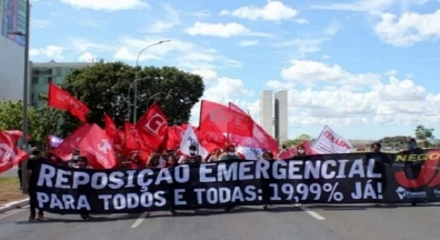 Servidores federais intensificam mobilização com ato unificado em Brasília dia 31