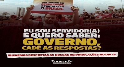 Servidores vão aguardar reunião da MNNP com ato e vigília na quinta, 16, em Brasília