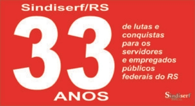 Sindiserf-RS comemora 33 anos nesta segunda