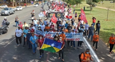 Sindsef prepara caravana de servidores para jornada de luta em Brasília