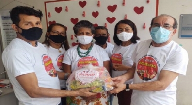 Sindsep-MA realiza entregas de cestas básicas da campanha Sindsep Solidário