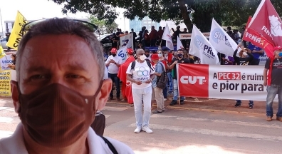 Sinfa-RJ participa de ato dos Servidores por Reajuste Salarial em Brasília