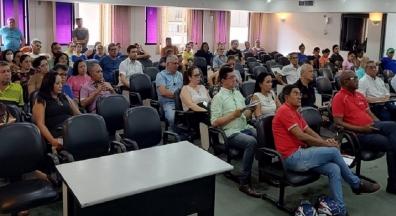 Sintsef-CE realiza assembleia com servidores da Funasa para discutir situação do órgão