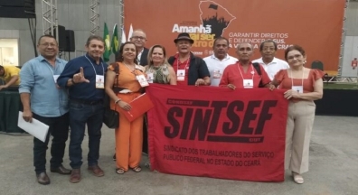 Sintsef-CE participa da 10ª Conferência Estadual de Saúde do Ceará