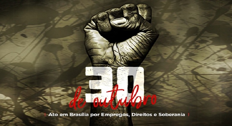 Trabalhadores vão a Brasília no dia 30 por soberania, direitos e empregos